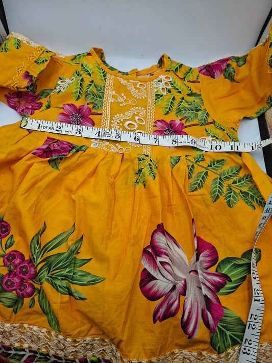 Self stitched dress 3 years