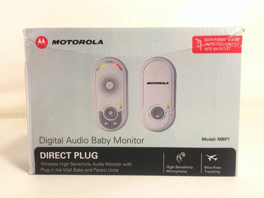 Motorola MBP7 Wireless Audio Baby Monitor